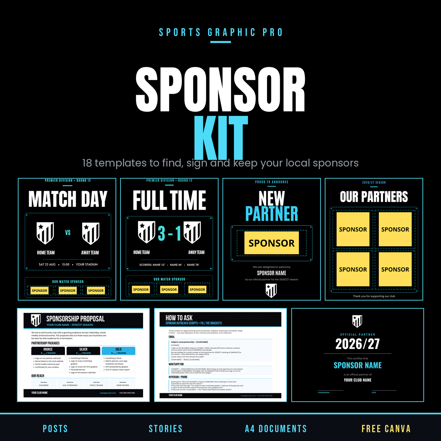 Sponsor Kit — Find & Keep Local Sponsors