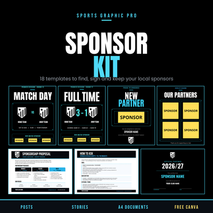 Sponsor Kit — Find & Keep Local Sponsors